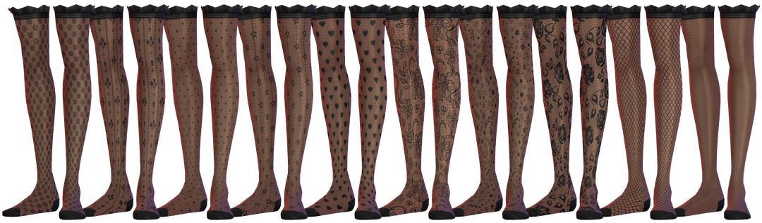 Чулки и гольфы Angel Eyes Frilly Lace Socks — кадр 5