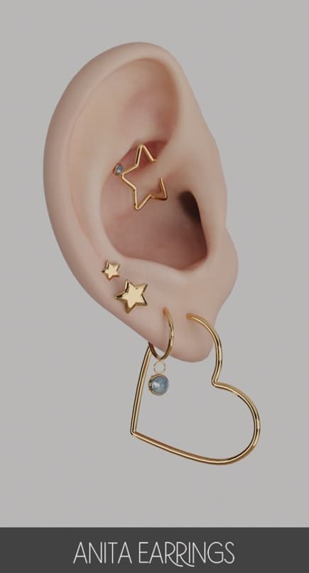 Серги Anita earrings — кадр 2