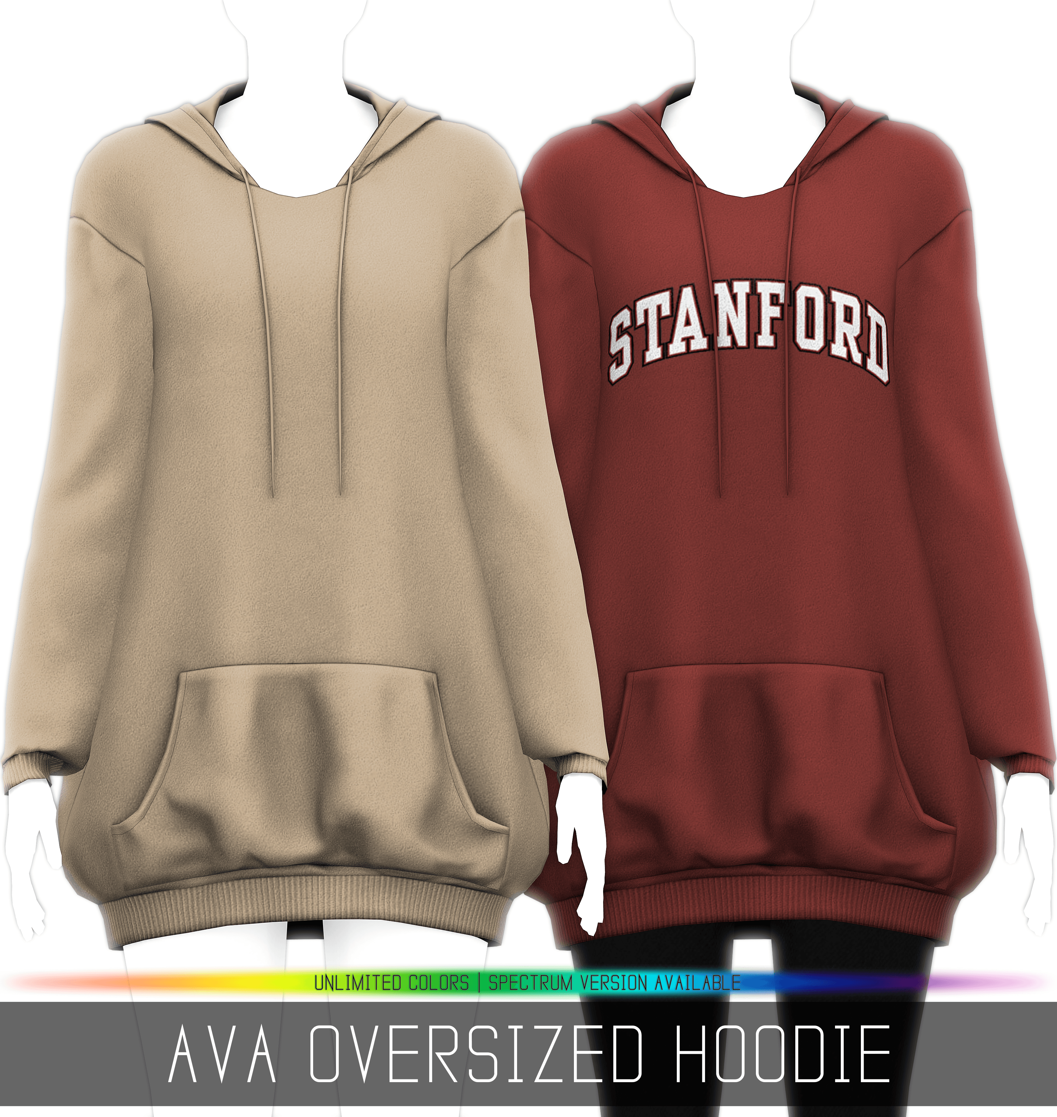 Худи Ava Oversized Hoodie
