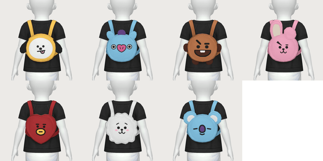 Набор одежды и аксессуаров для детей BT21 — кадр 5