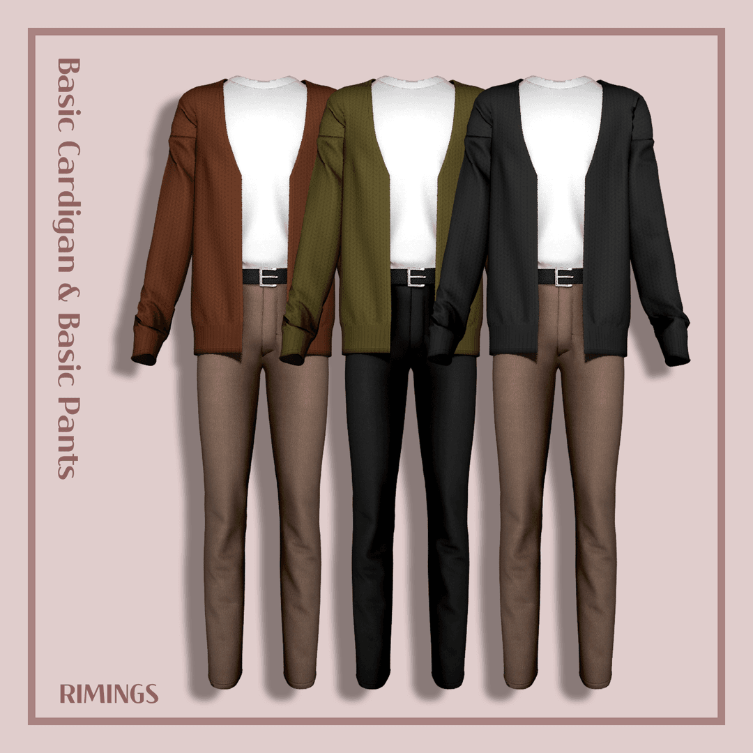 Комплект Basic Cardigan & Basic Pants