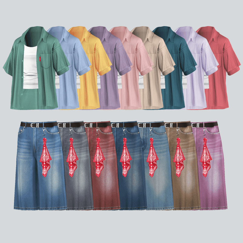 Сет одежды Basic SET 37 — кадр 2