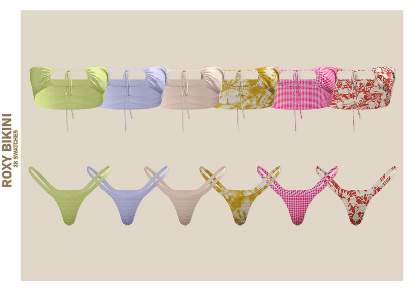 Коллекция купальников Bikini set — кадр 2