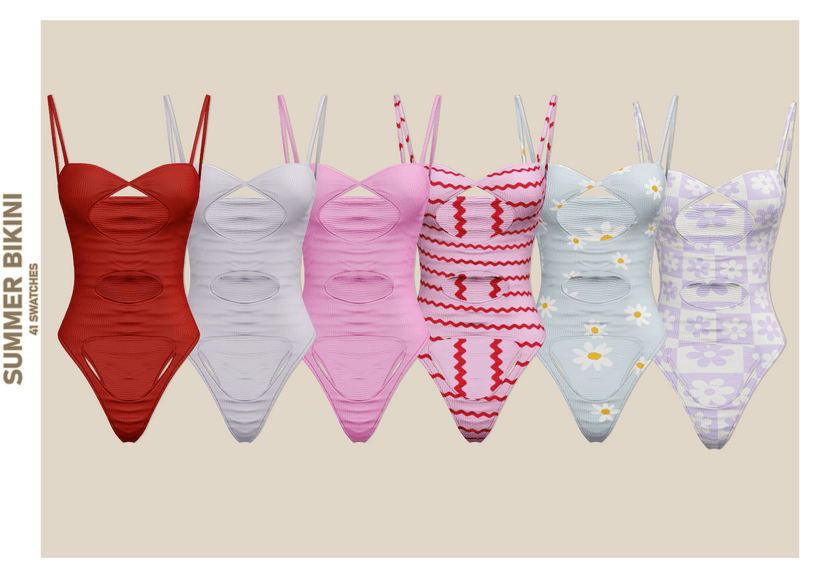 Коллекция купальников Bikini set — кадр 3