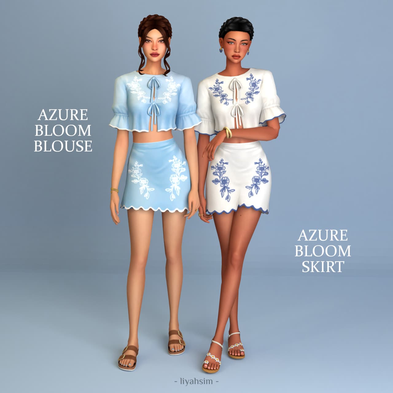 Коллекция одежды Blue Reverie Collection — кадр 5
