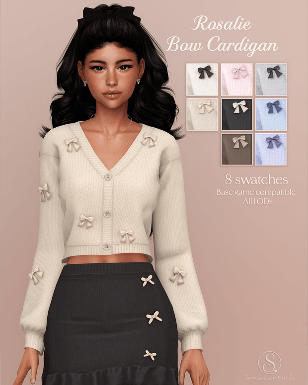 Коллекция одежды Bow Knit Collection — кадр 2