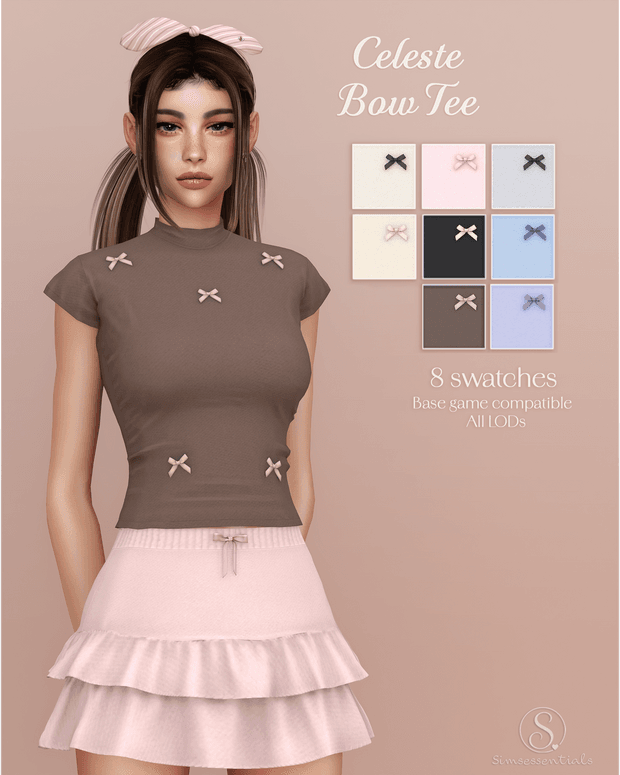 Коллекция одежды Bow Knit Collection — кадр 4