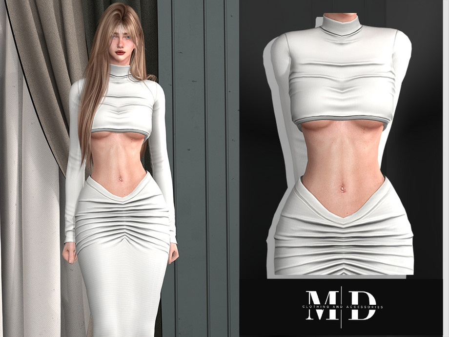 Комплект Crop and skirt