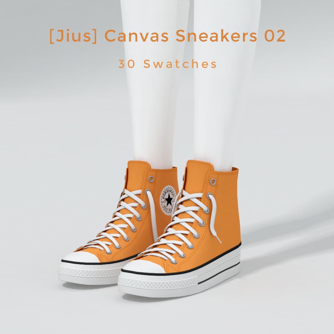 Кеды Canvas Sneakers 02 & 03 — кадр 3