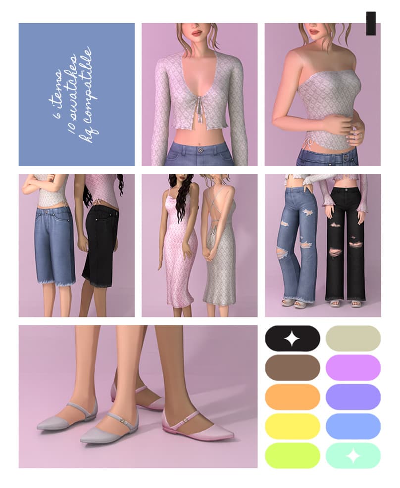 Коллекция одежды Crochet Collection — кадр 2