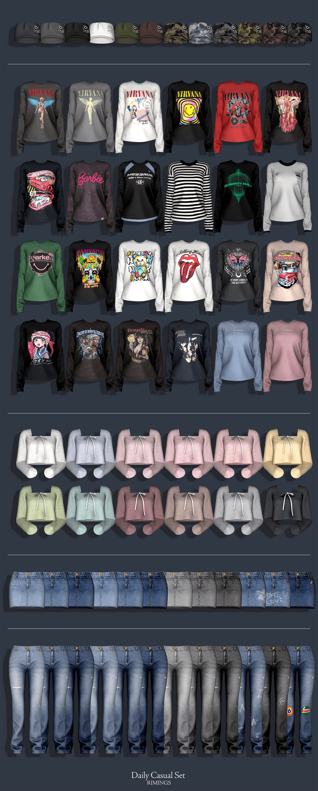 Сет одежды Daily Casual Set — кадр 2