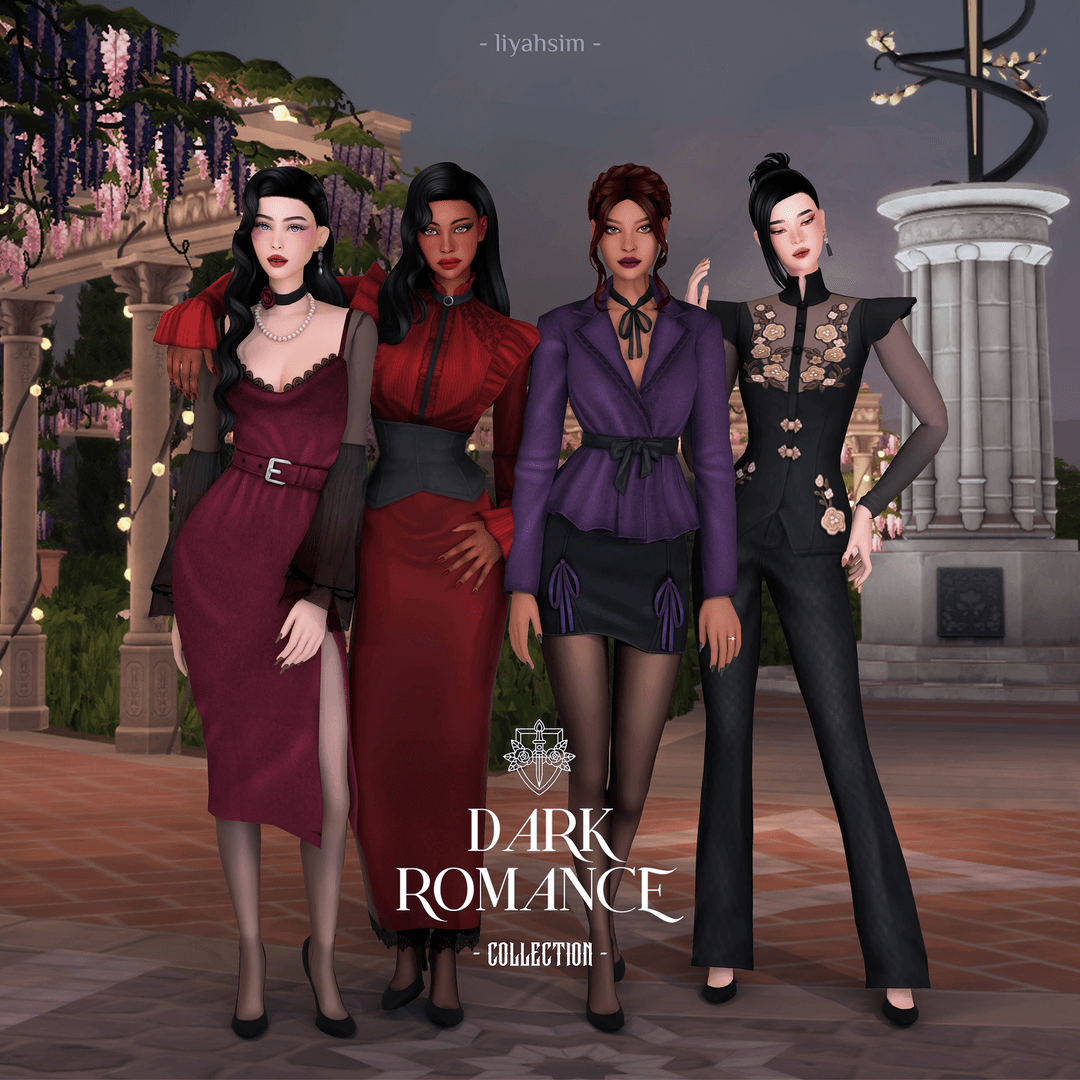 Коллекция одежды Dark Romance
