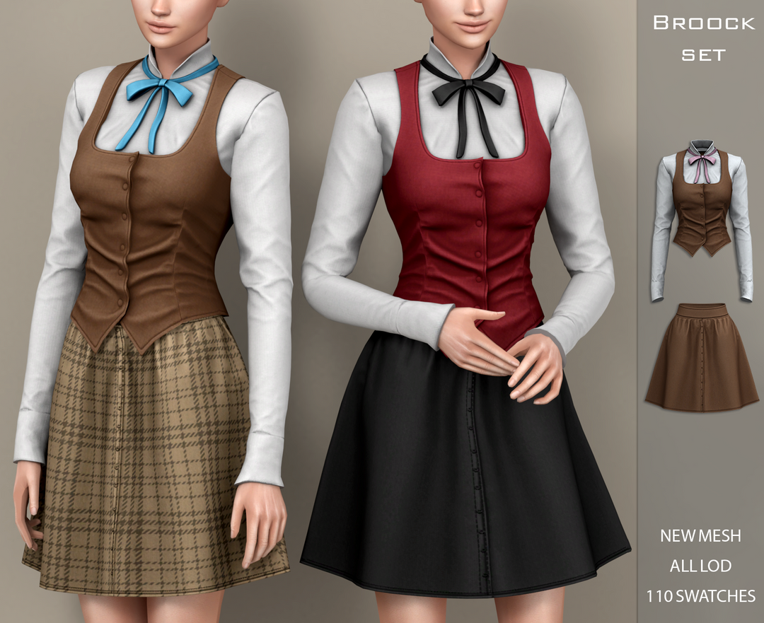 Коллекция одежды Dark academia — кадр 3