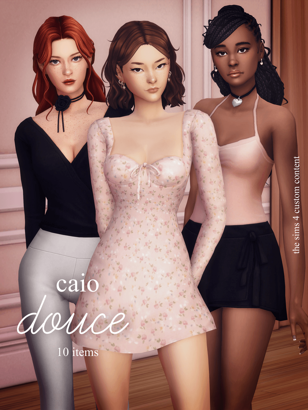 Скриншот мода Набор одежды Douce Set