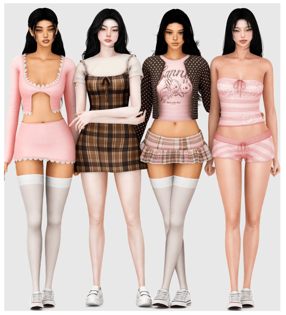 Коддекция одежды Downtown Angel SET