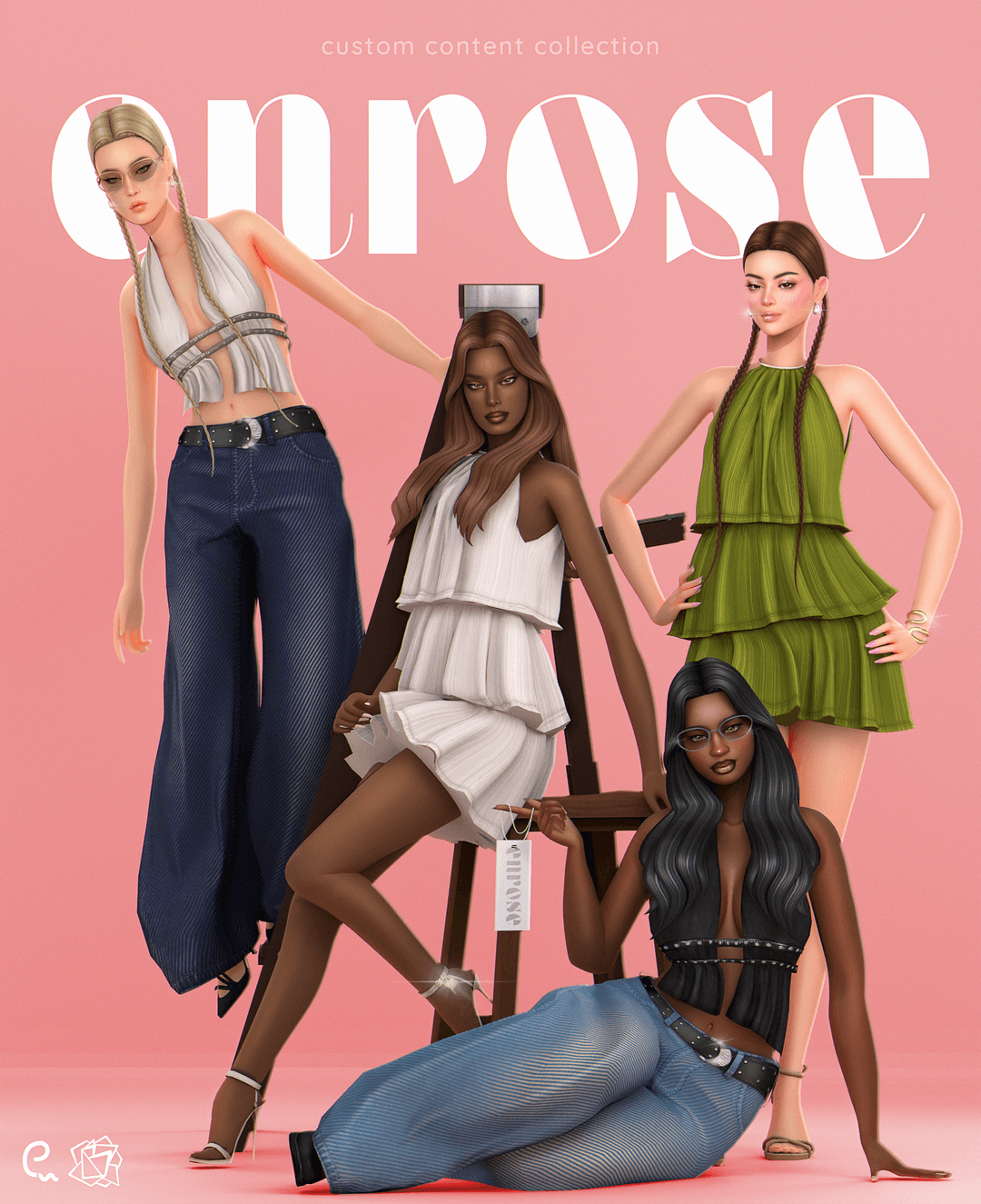 Коллекция одежды и причесок Enrose Collection