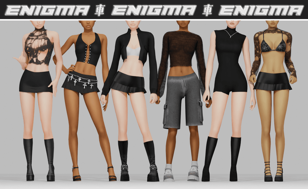 Скриншот мода Коллекция одежды Enigma