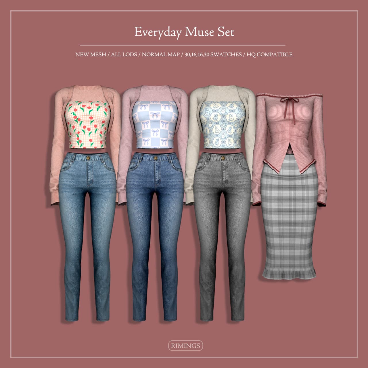 Сет одежды Everyday Muse Set
