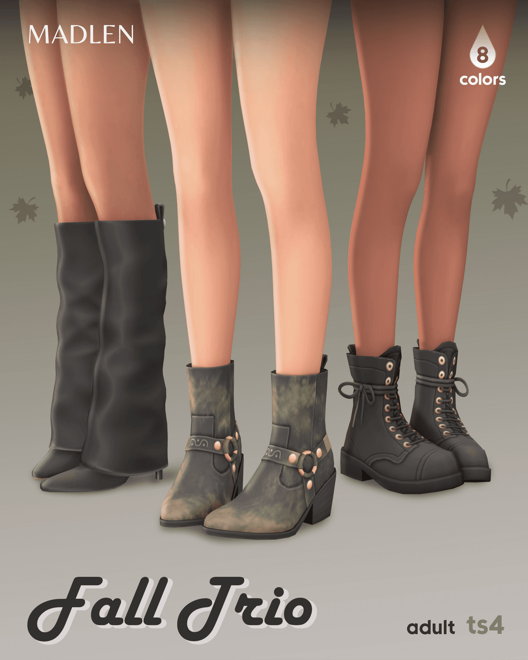 Сет обуви Fall Trio