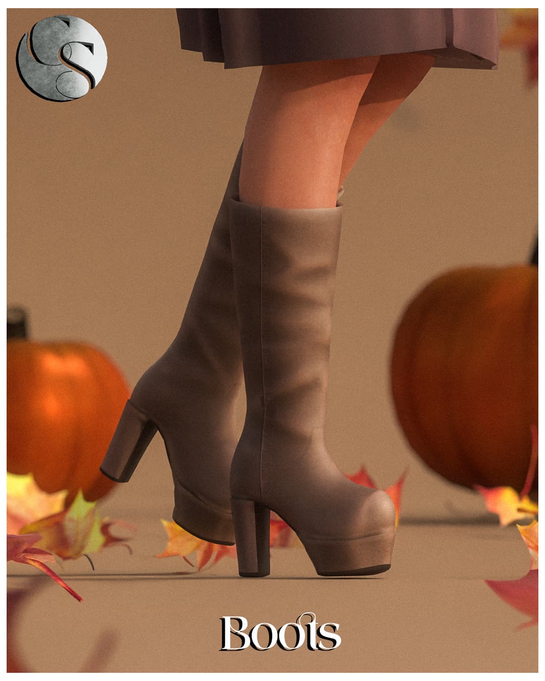 Коллекция осенней одежды Falling Leaves Collection — кадр 5