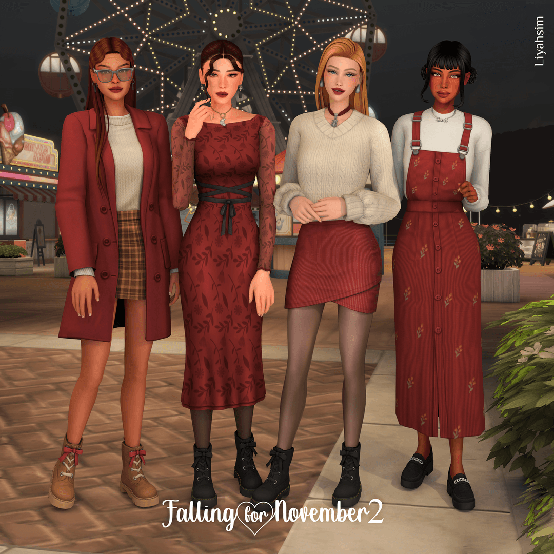Коллекция одежды Falling for November 2
