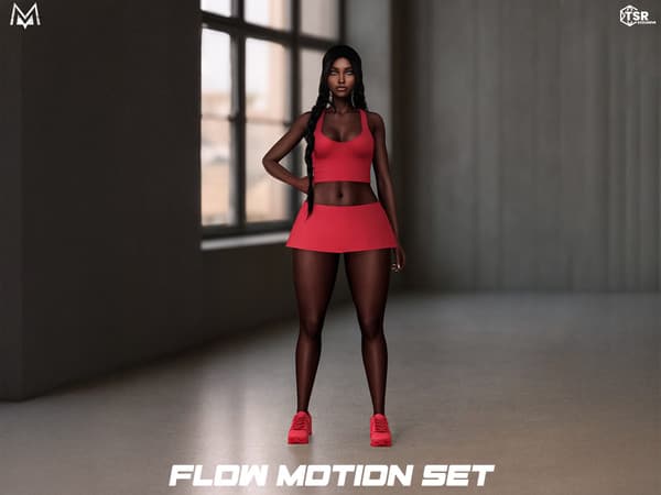 Спортивная одежда Flow Motion Clothes Set — кадр 3