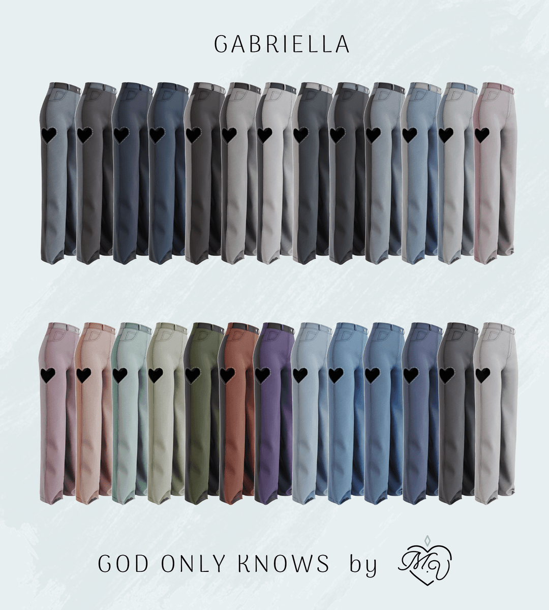 Галерея мода Джинсы Gabriella #1