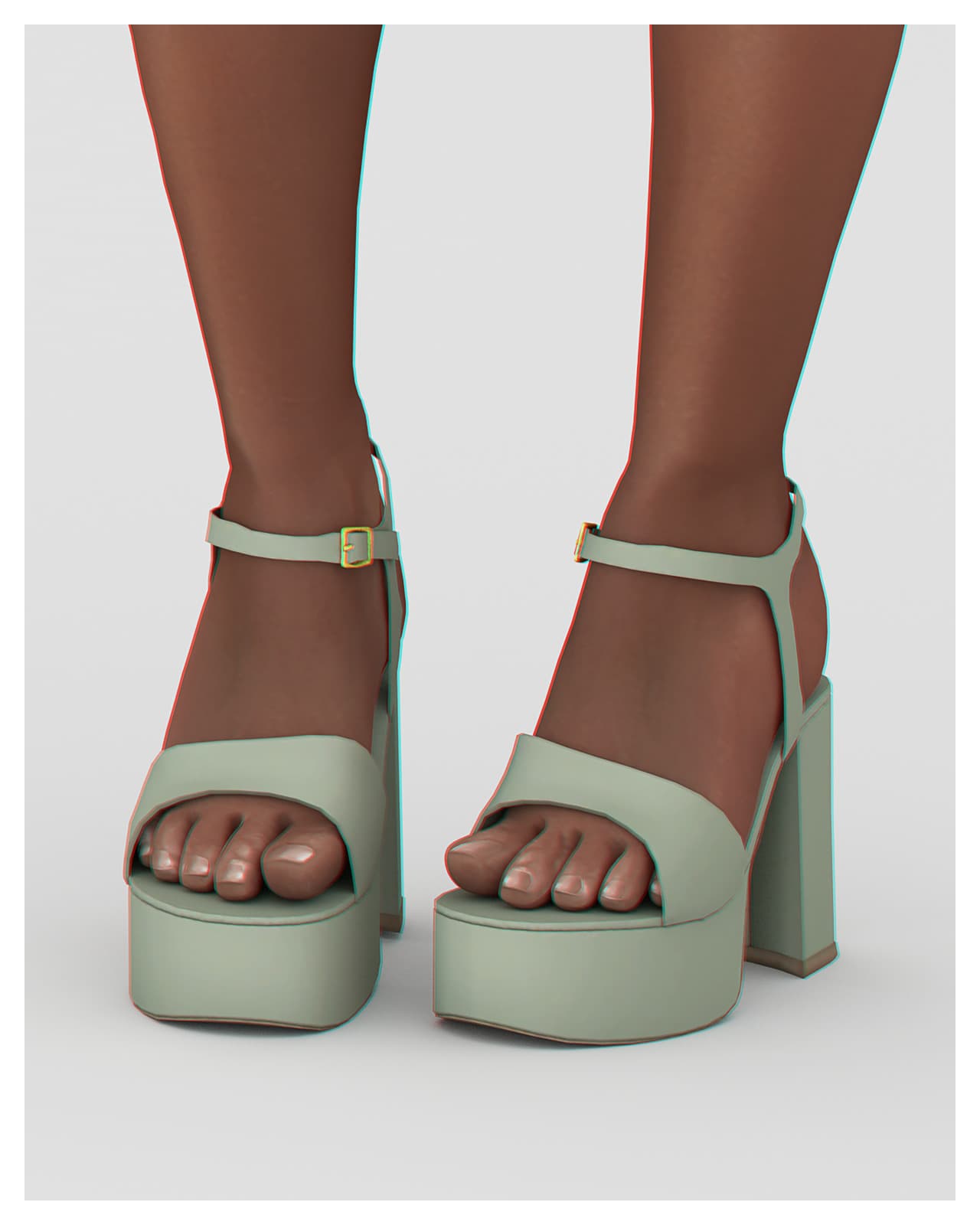 Босоножки Gardenia Buckled Heels