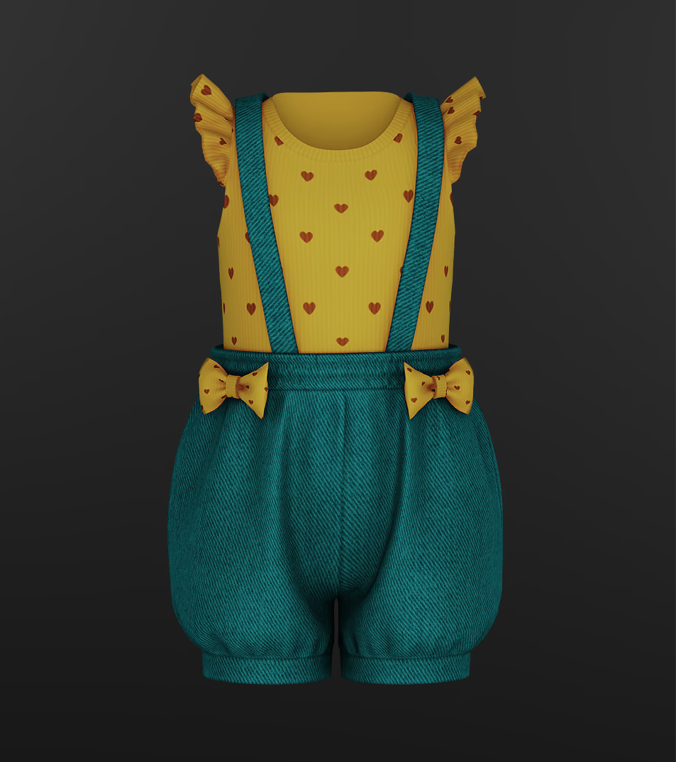 Комбинезон Gianna Outfit Toddler — кадр 2