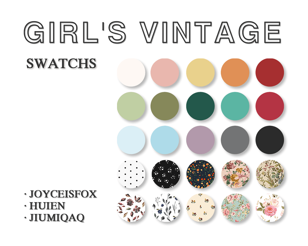 Коллекция одежды Girl's Vintage — кадр 5
