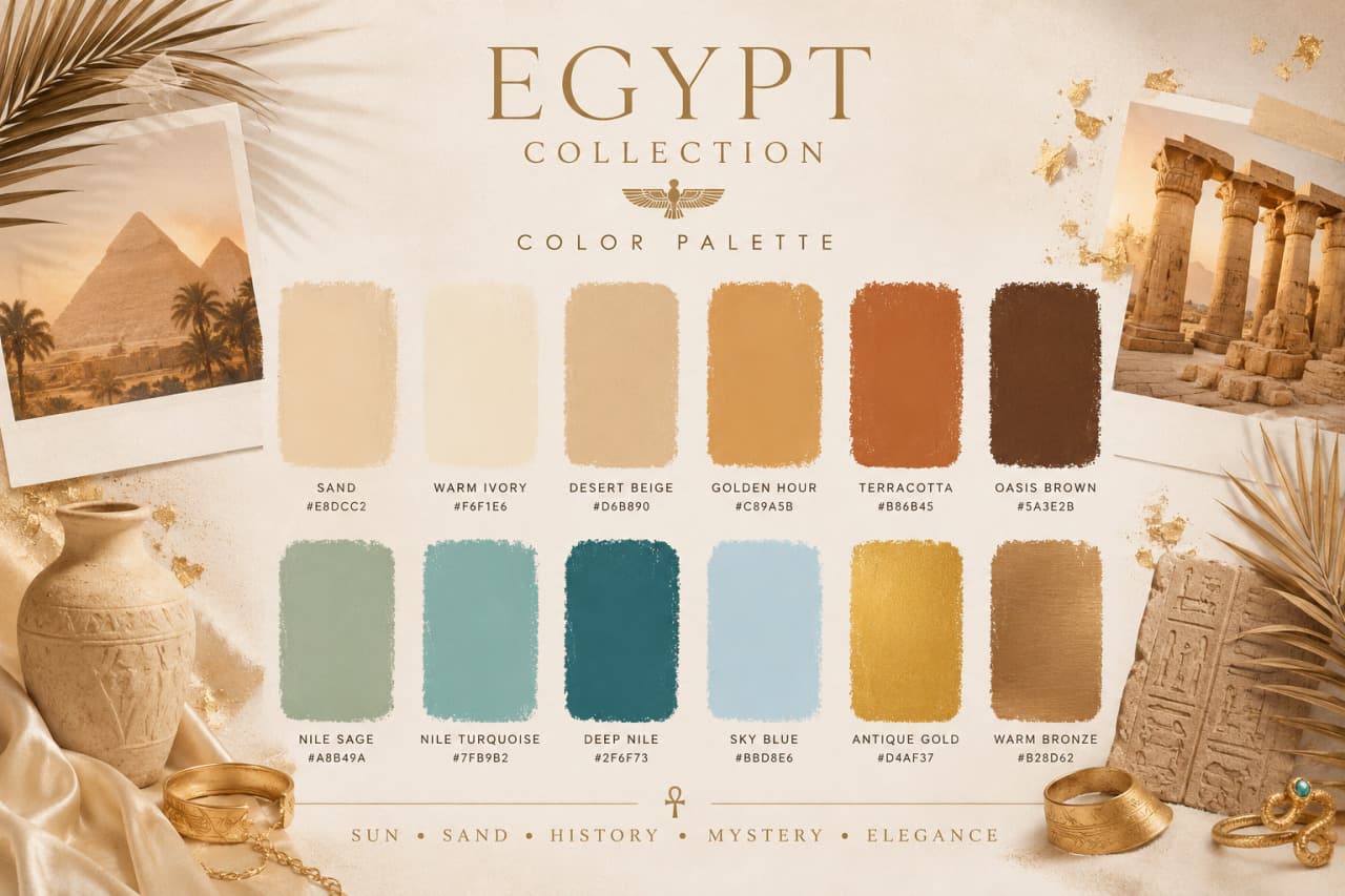 Коллекция одежды Golden Sands Egyptian Vacation Collection — кадр 2