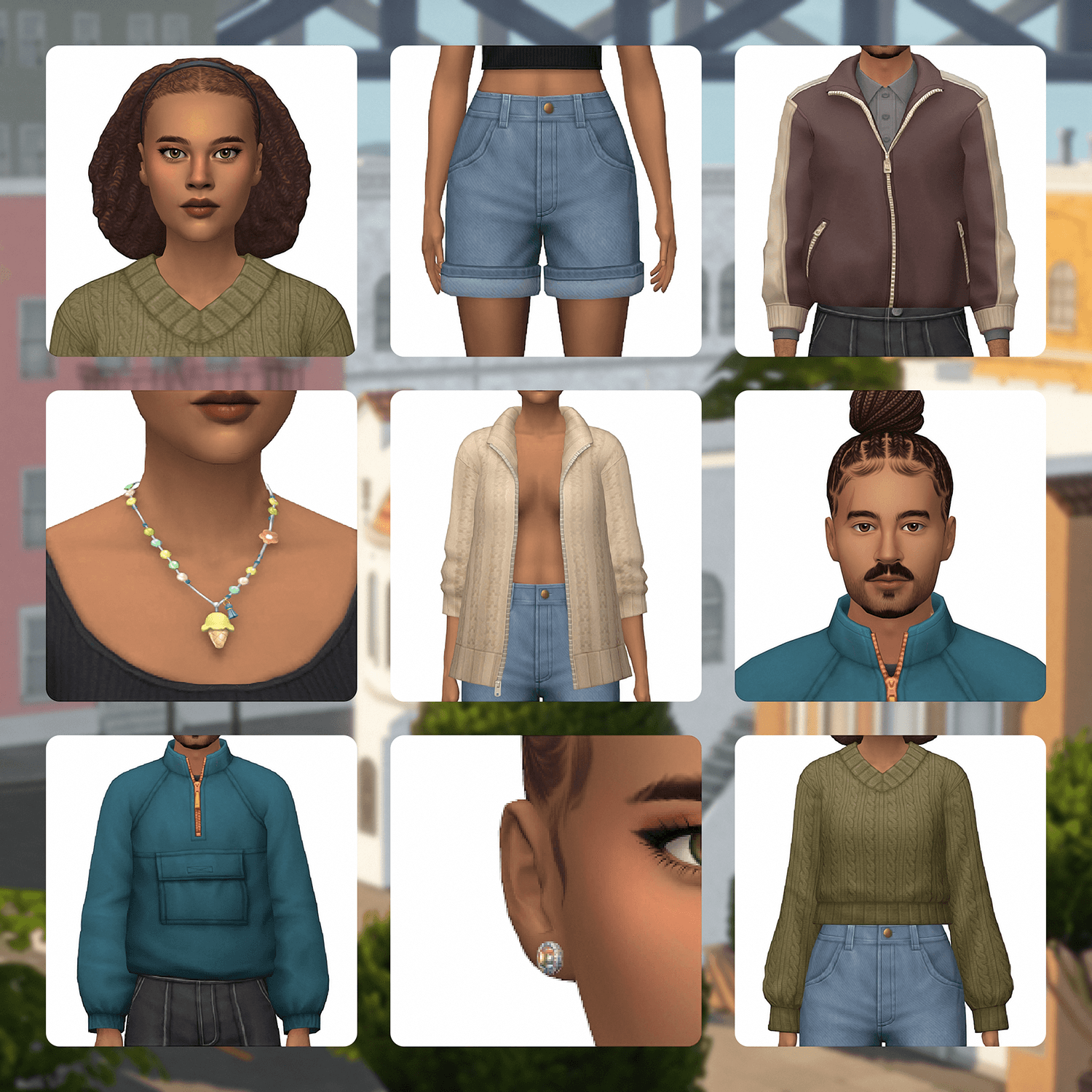 Набор одежды и причесок Growing Together Addons — кадр 2