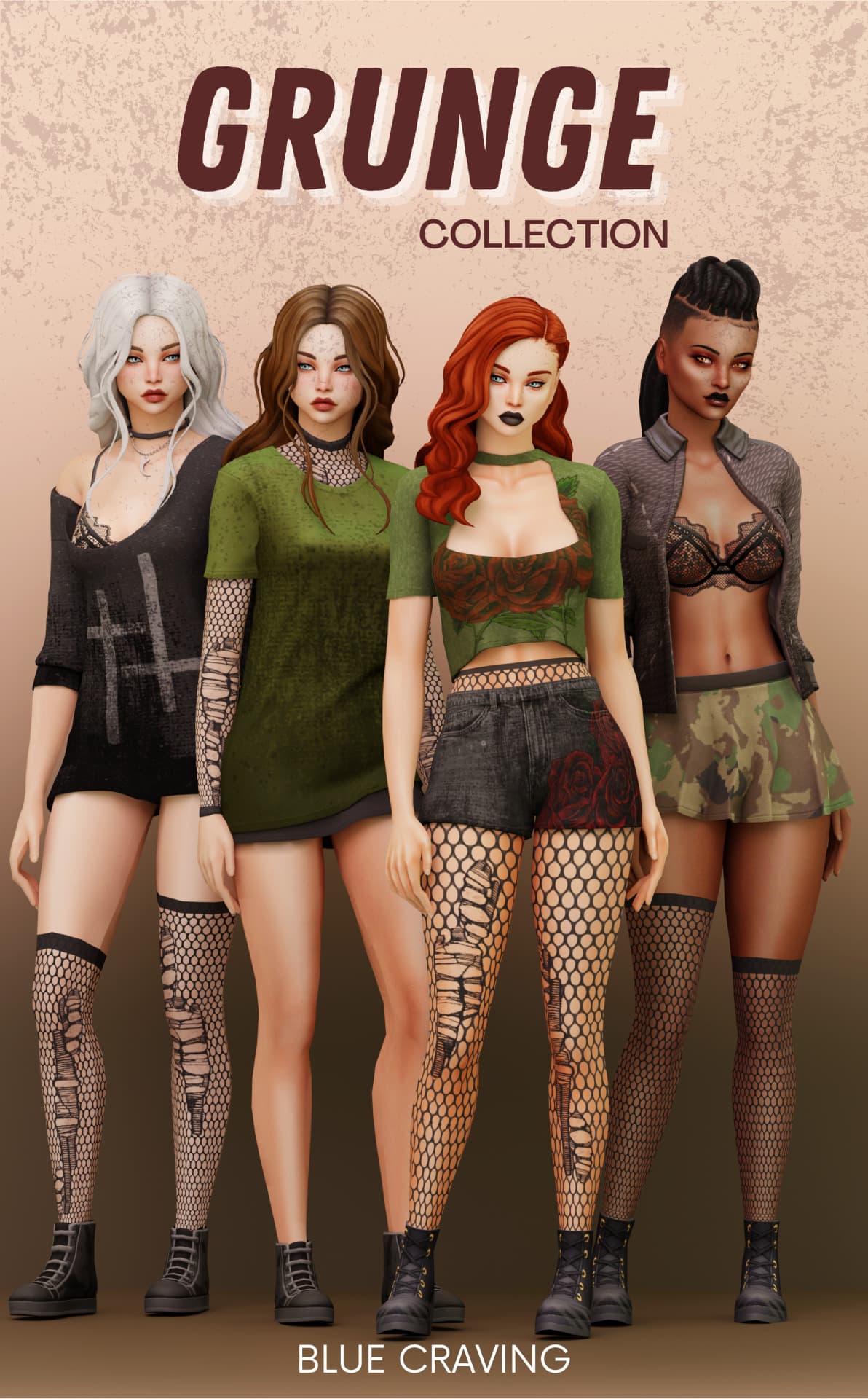Коллекция одежды Grunge Collection