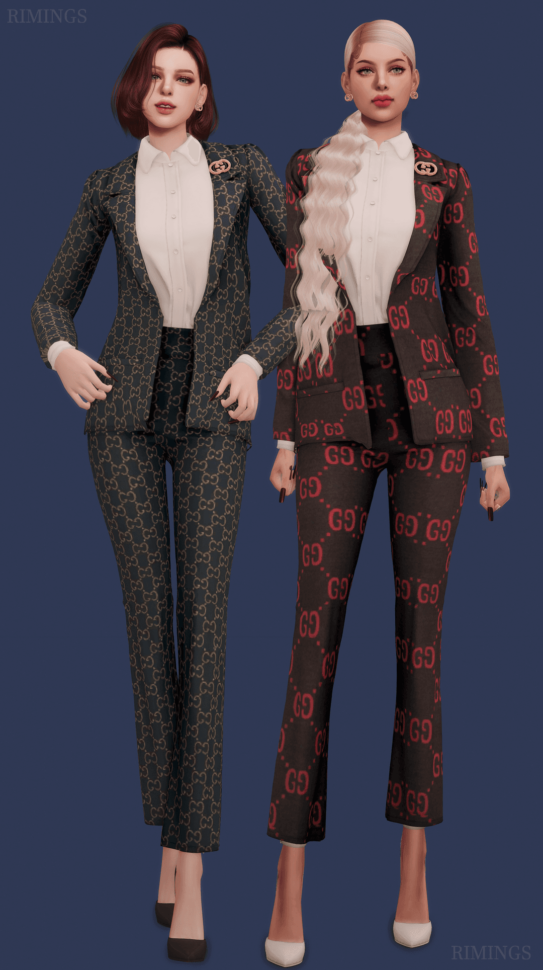 Костюм Gucci Brooch Suit Set — кадр 3