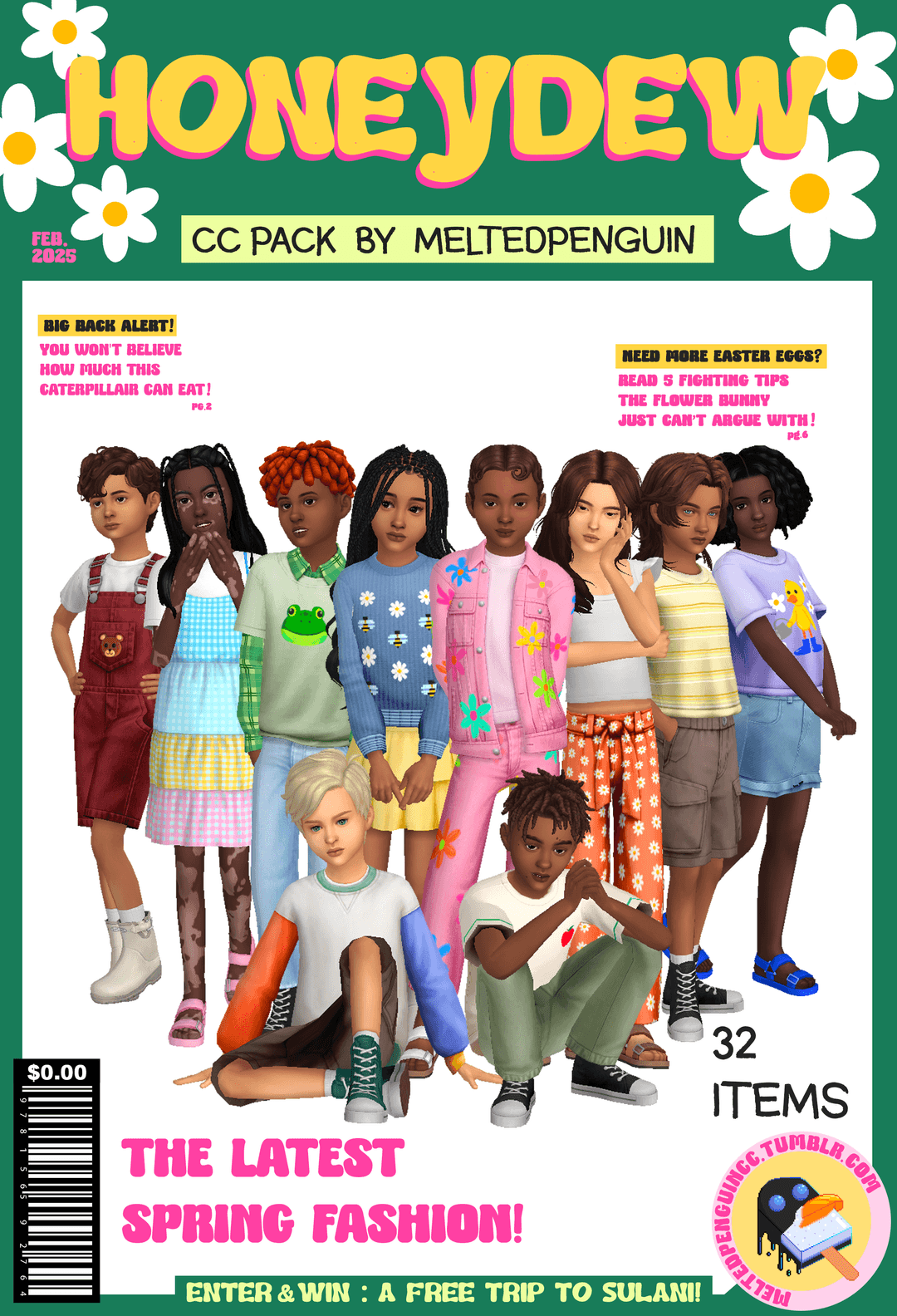 Скриншот мода Коллекция детской одежды Honeydew