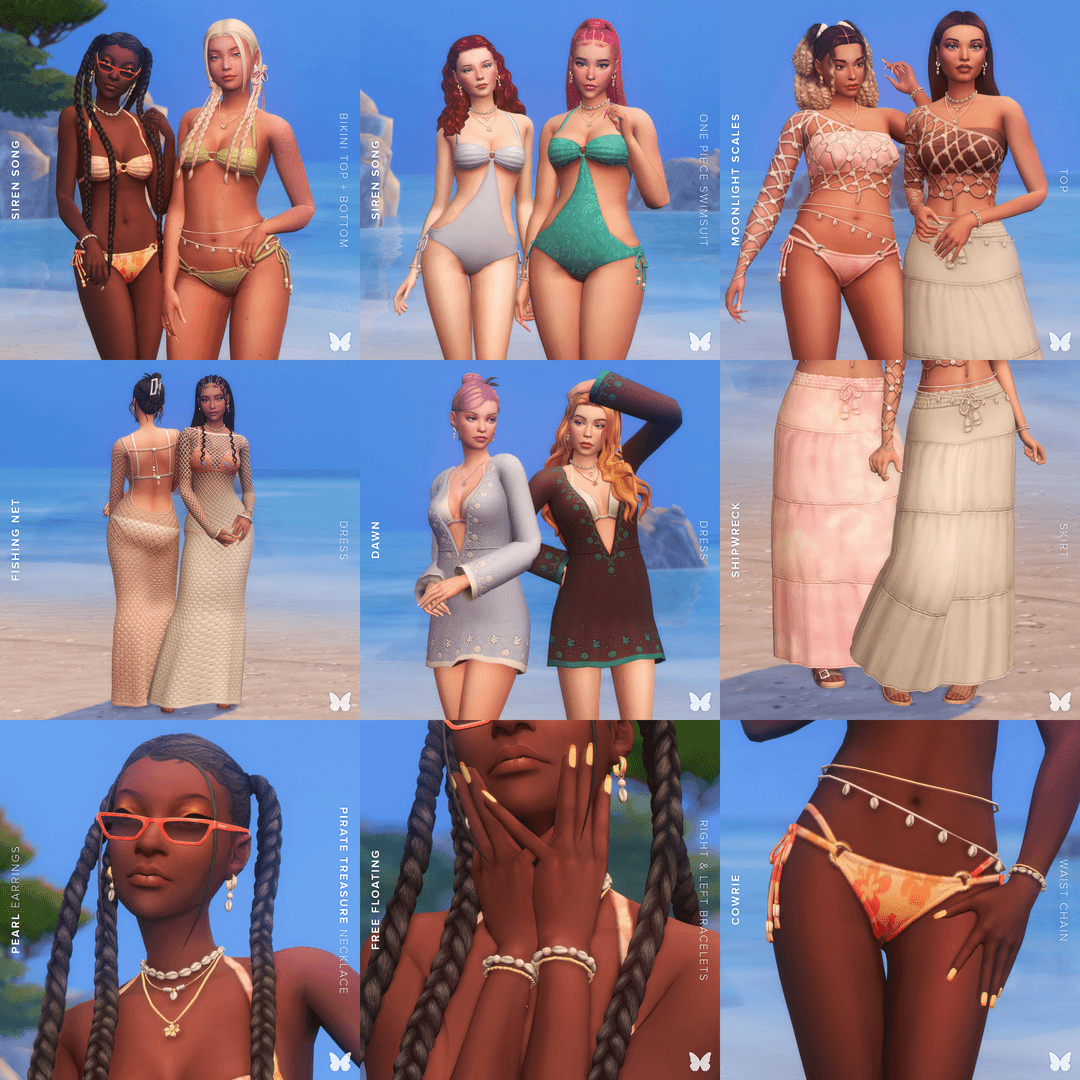 Коллекция пляжной одежды High Tide Set — кадр 3
