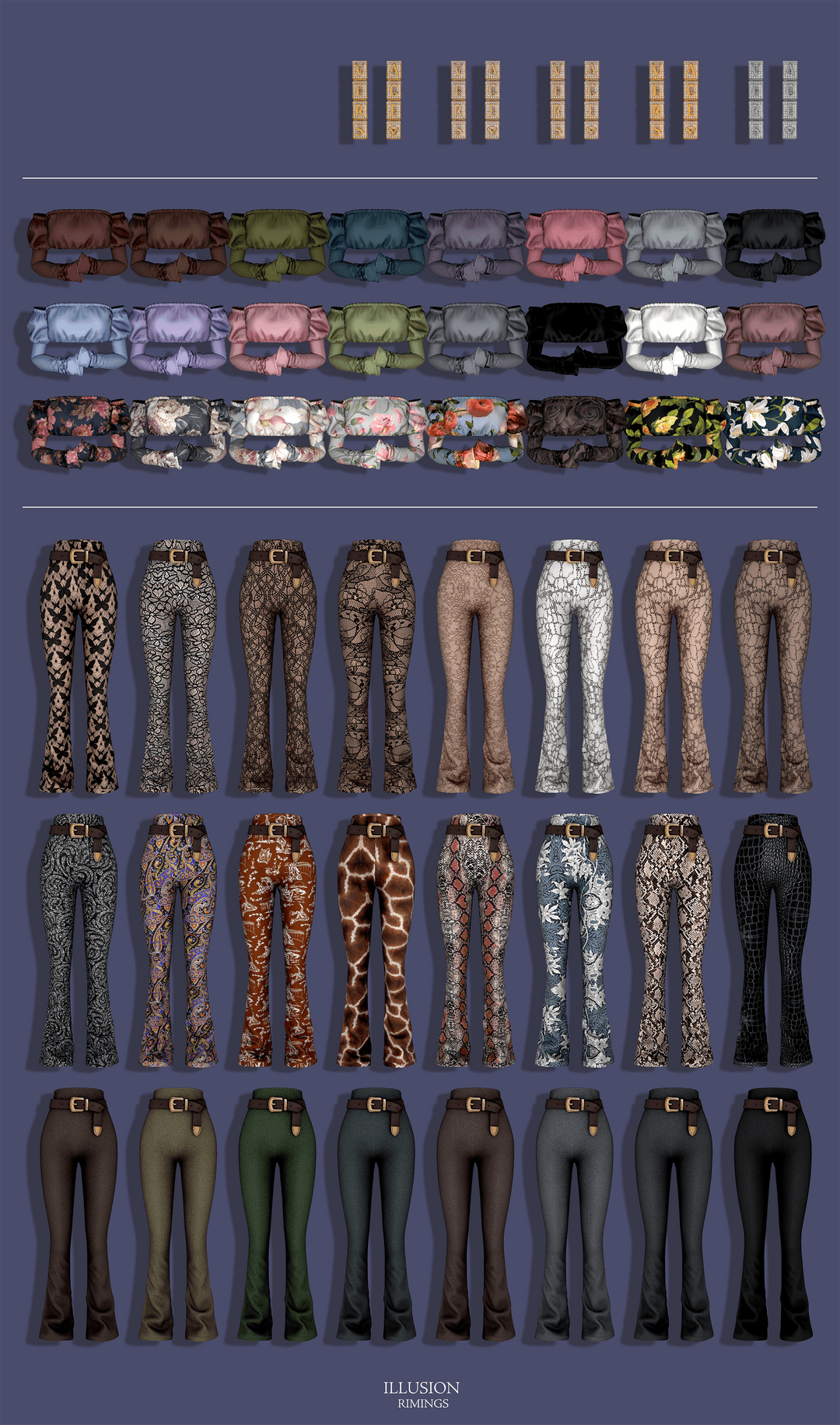 Галерея мода Сет одежды Illusion #1