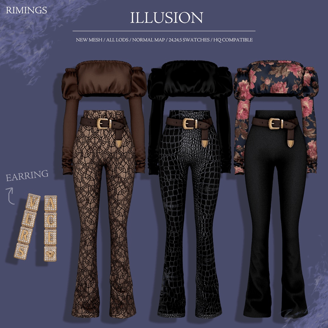 Скриншот мода Сет одежды Illusion