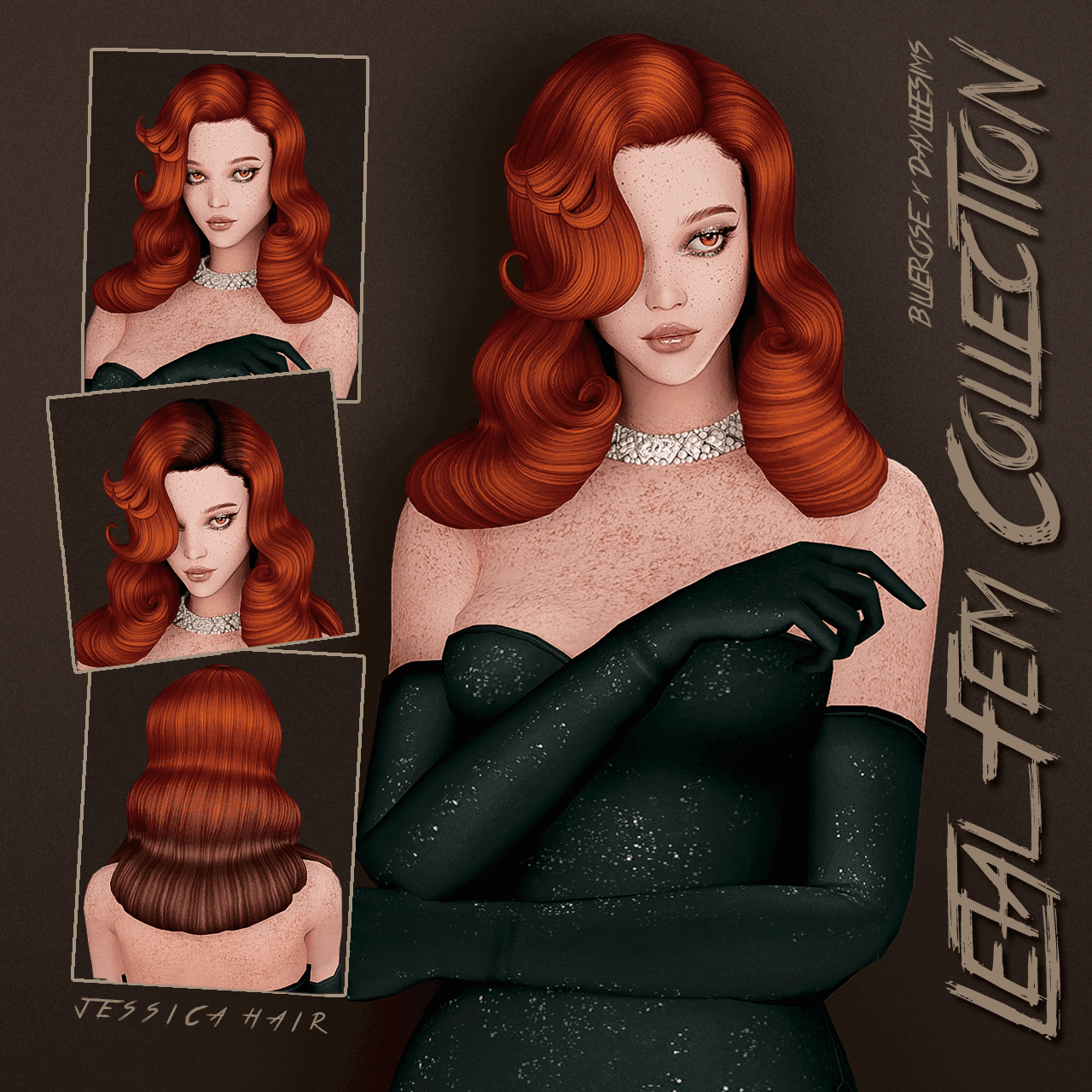 Коллекция одежды и причесок Letal Fem Collection — кадр 2