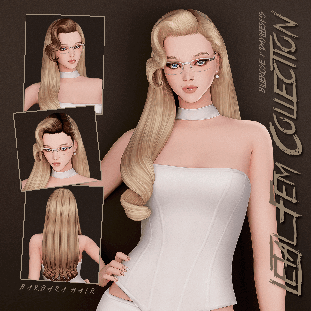 Коллекция одежды и причесок Letal Fem Collection — кадр 6