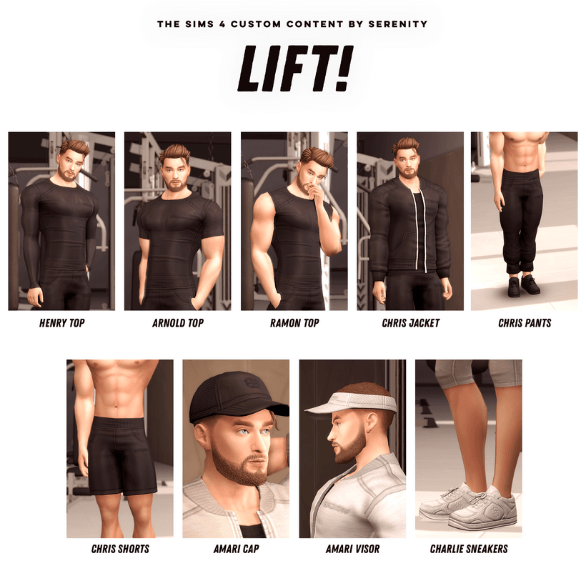Коллекция для спорта LIFT! A Fitness Clothing line — кадр 3