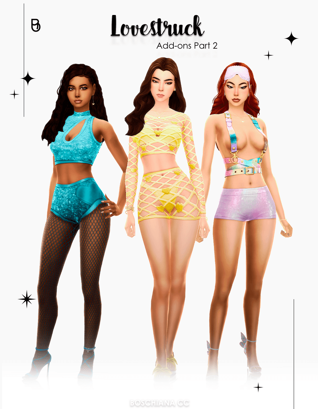 Скриншот мода Коллекция одежды Lovestruck