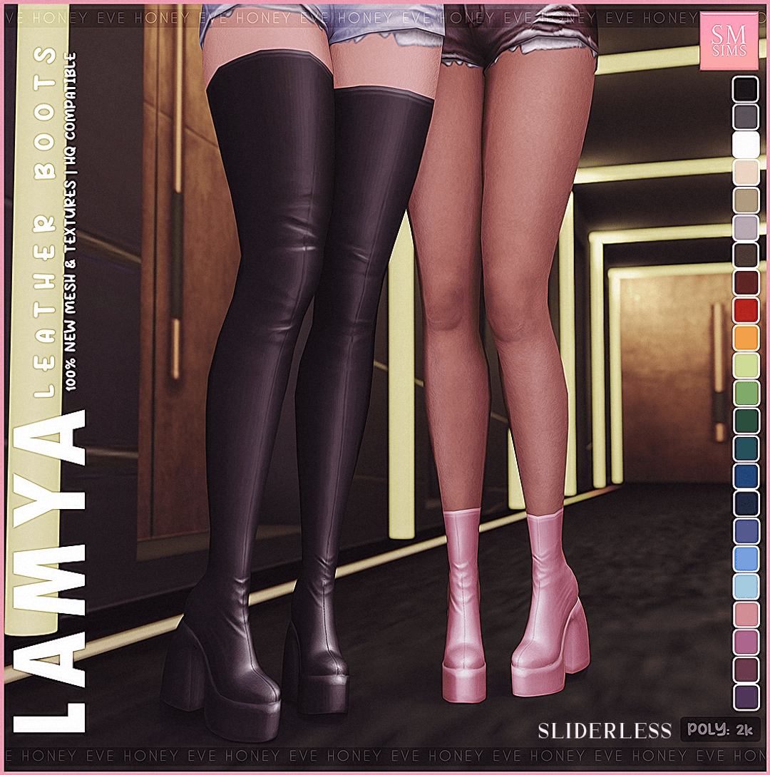 Ботфорты Lamya Leather Boots
