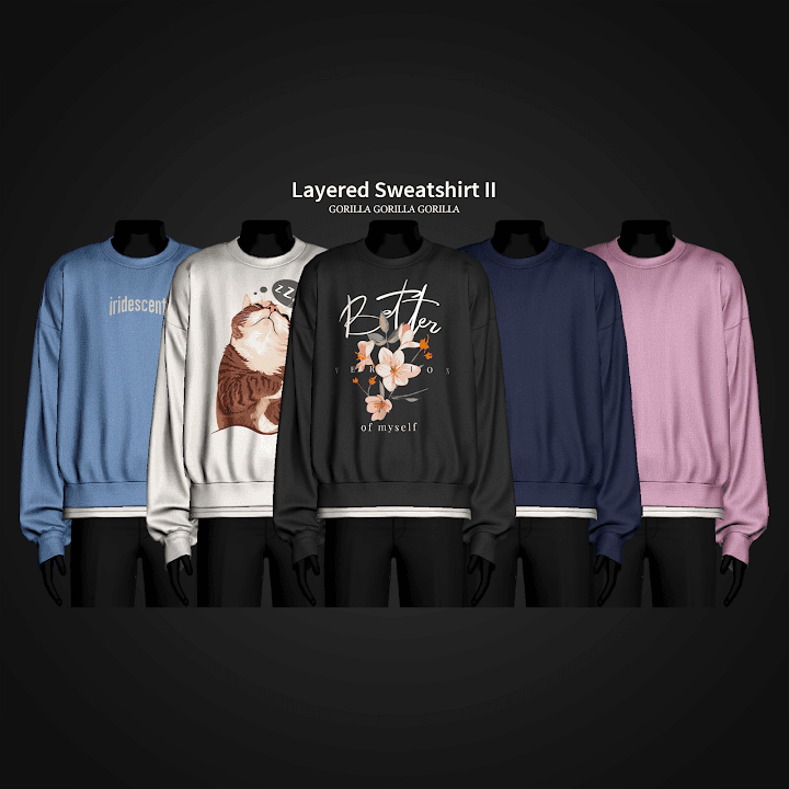 Свитшот Layered Sweatshirt II