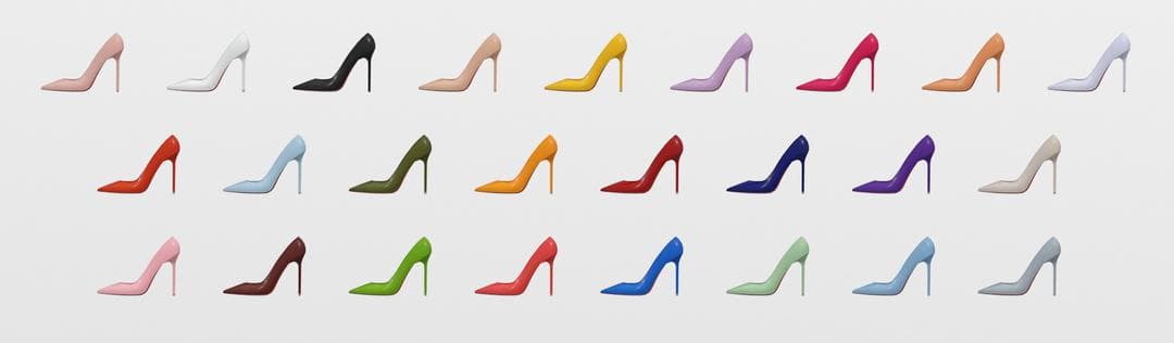 Кожаные туфли на каблуке Leather Pumps 06 — кадр 3