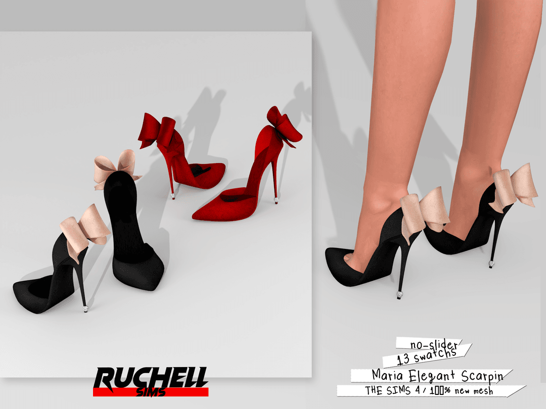 Лодочки Maria Elegant Scarpin — кадр 3