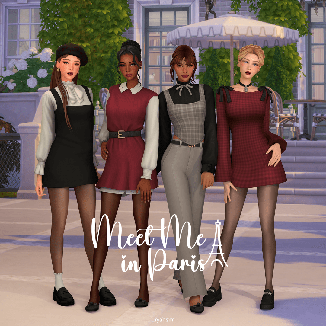 Коллекция одежды Meet Me in Paris Collection