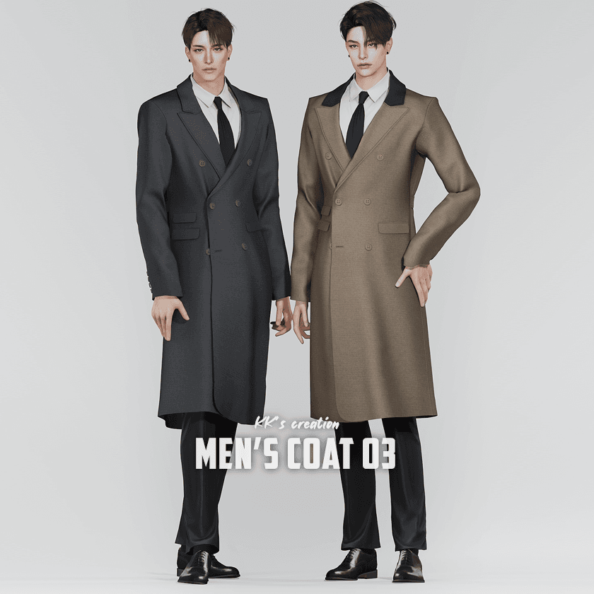 Мужское пальто Men's Coat 03