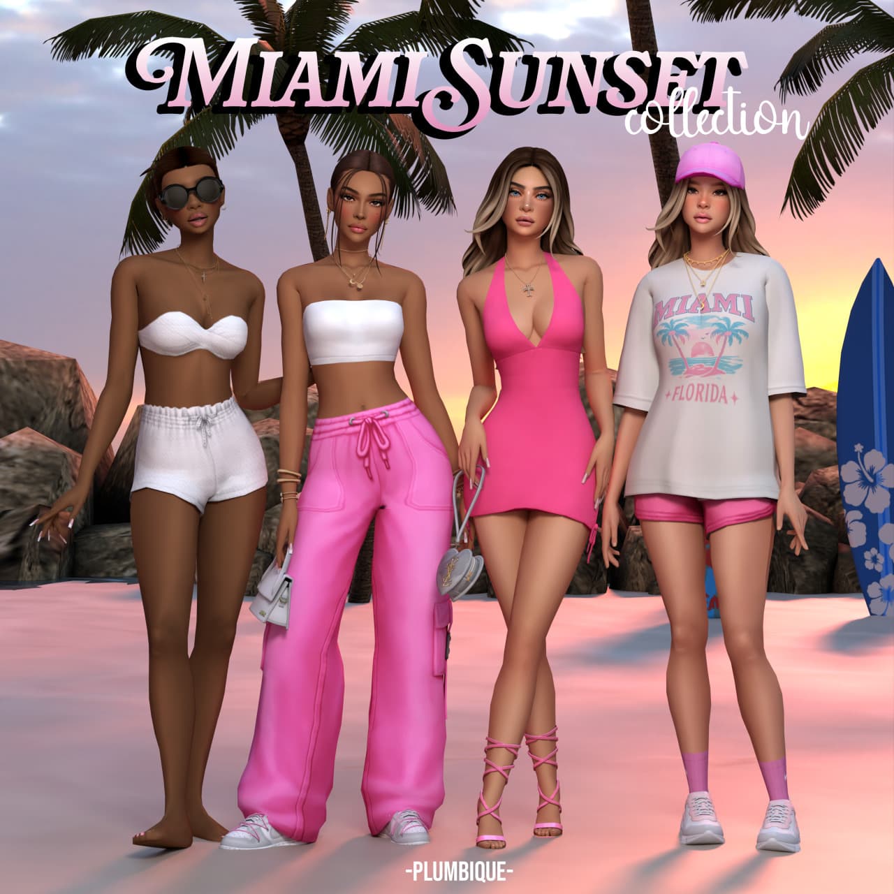 Коллекция одежды Miami Sunset