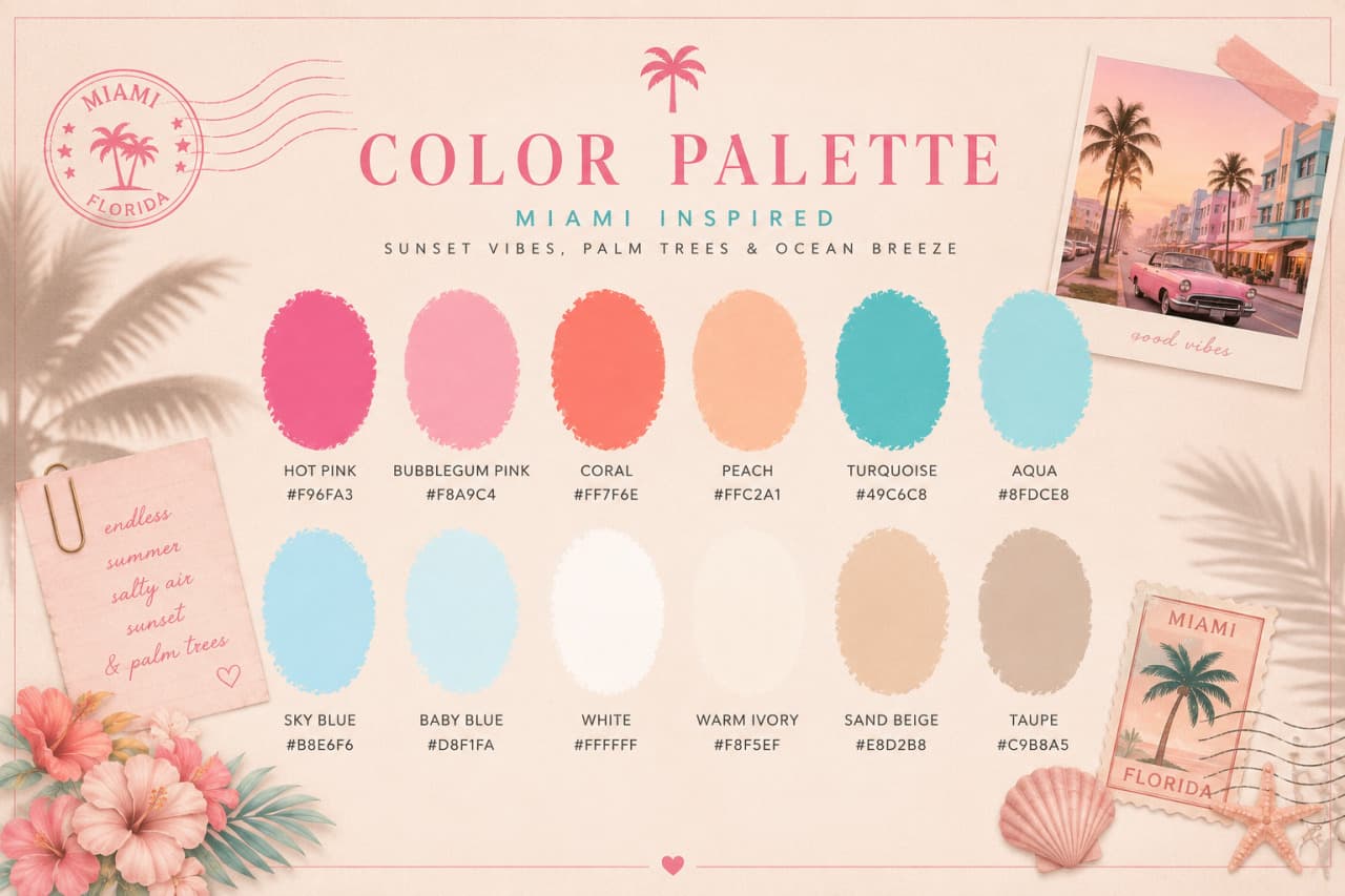 Коллекция одежды Miami Sunset — кадр 3